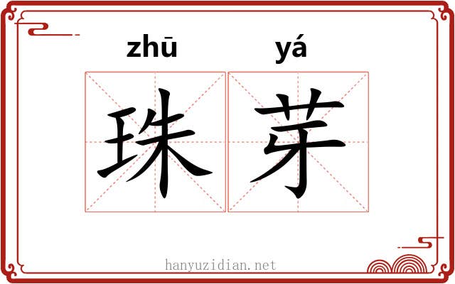 珠芽