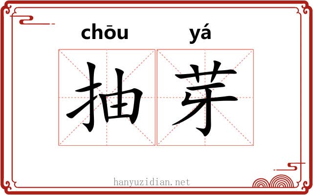 抽芽