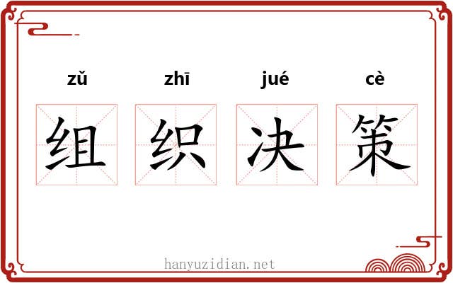 组织决策 组织决策