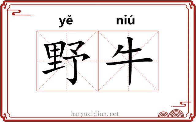 野牛 野牛