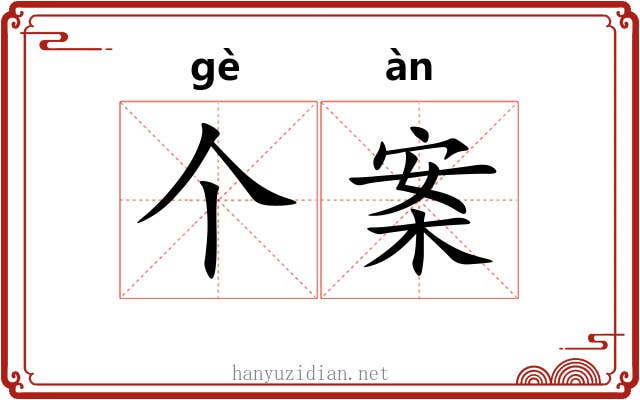 个案