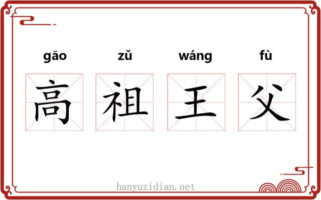 高祖王父