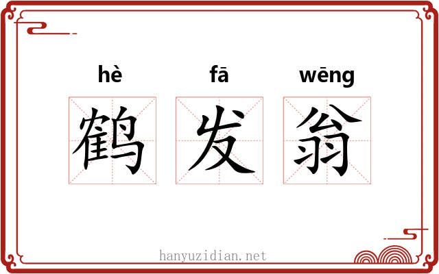 鹤发翁