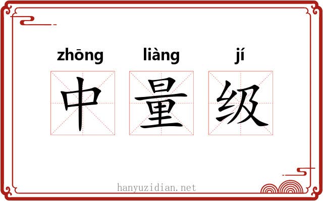 中量级
