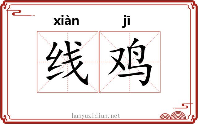 线鸡