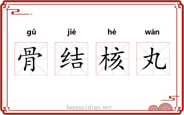 骨结核丸