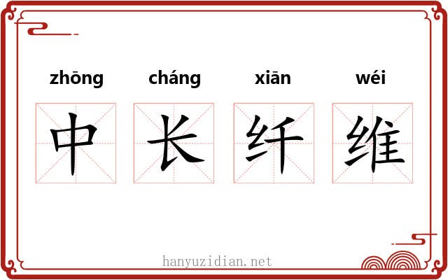 中长纤维 中长纤维
