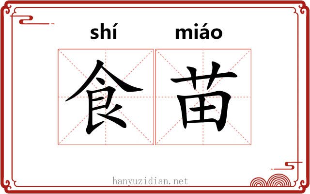 食苗