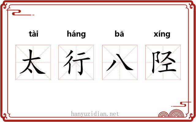 太行八陉 太行八陉