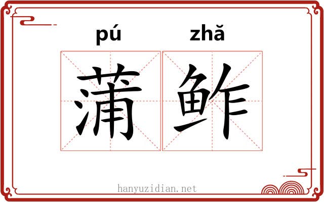 蒲鲊