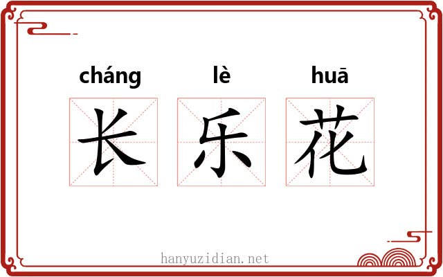 长乐花 长乐花