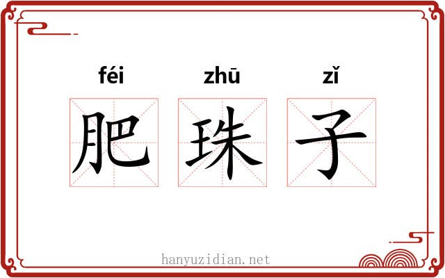 肥珠子 肥珠子