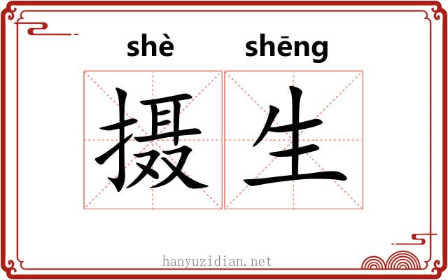 摄生