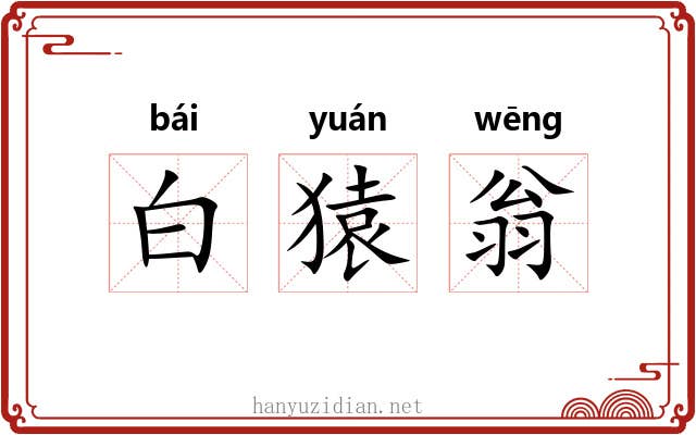 白猿翁 白猿翁