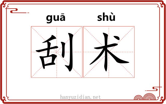 刮术 刮术