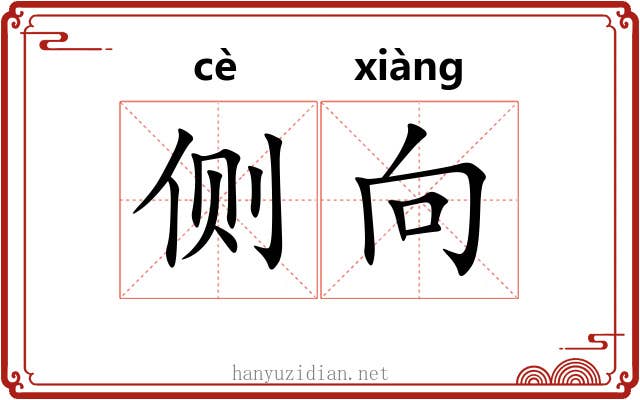 侧向 侧向