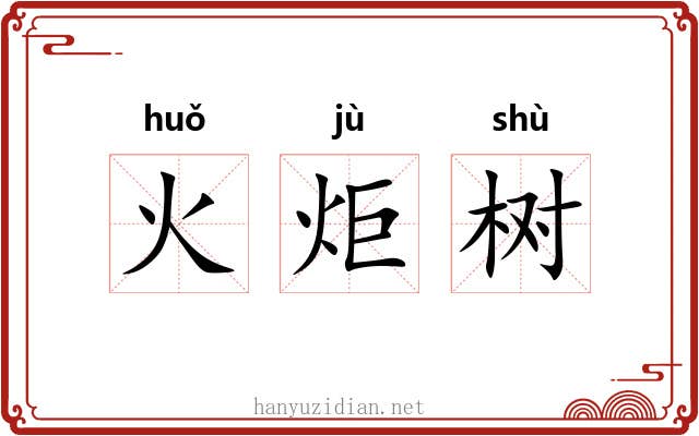 火炬树 火炬树