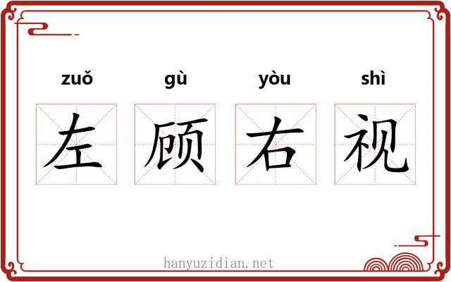 左顾右视