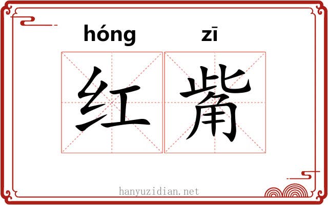 红觜 红觜