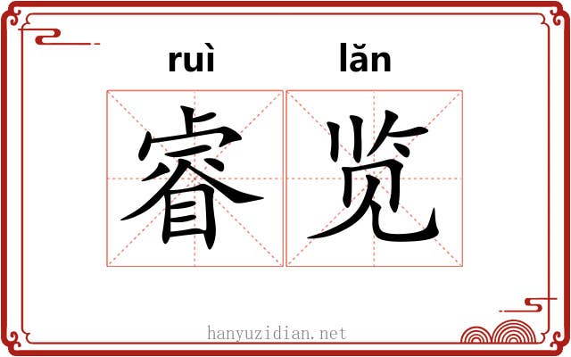睿览