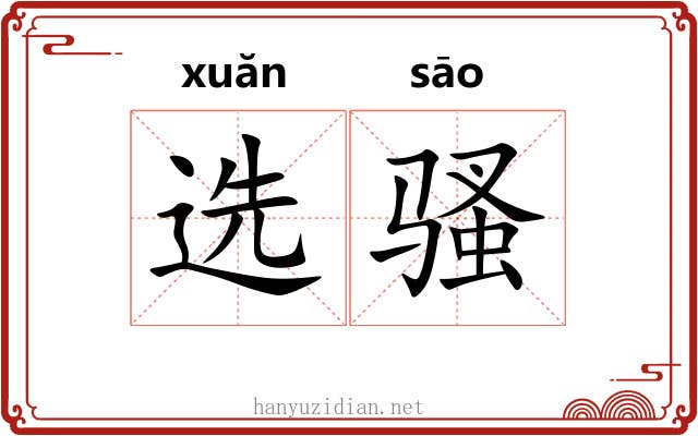 选骚 选骚