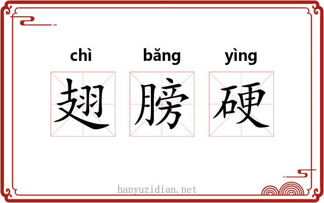 翅膀硬 翅膀硬