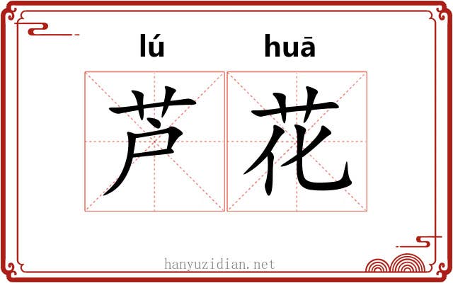 芦花 芦花