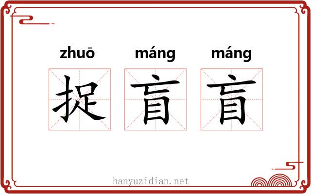捉盲盲
