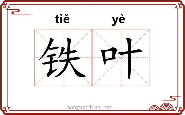 铁叶 铁叶