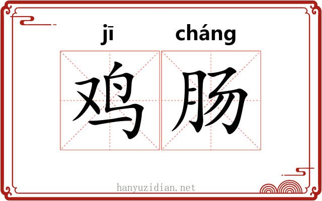 鸡肠