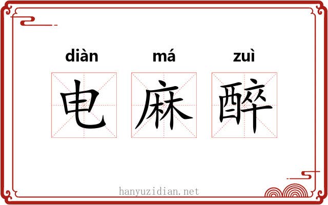 电麻醉 电麻醉