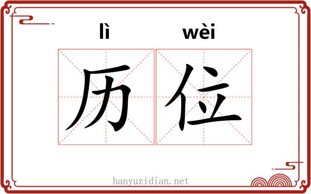 历位