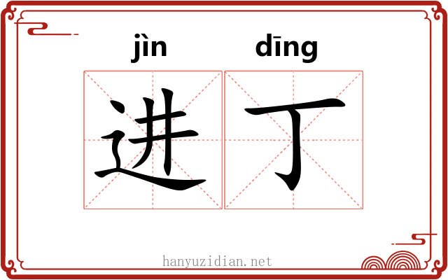 进丁