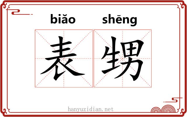 表甥