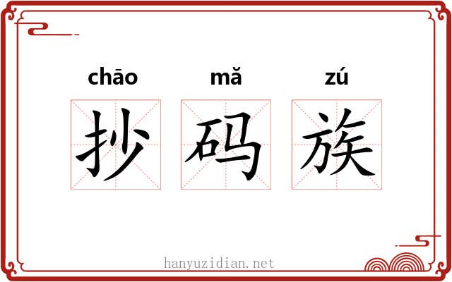 抄码族 抄码族