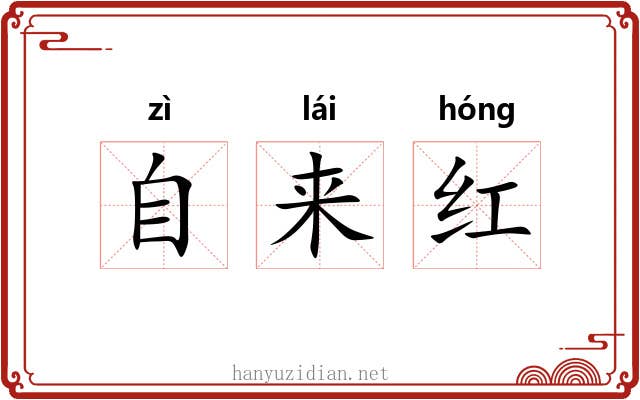 自来红 自来红