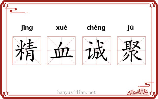 精血诚聚 精血诚聚