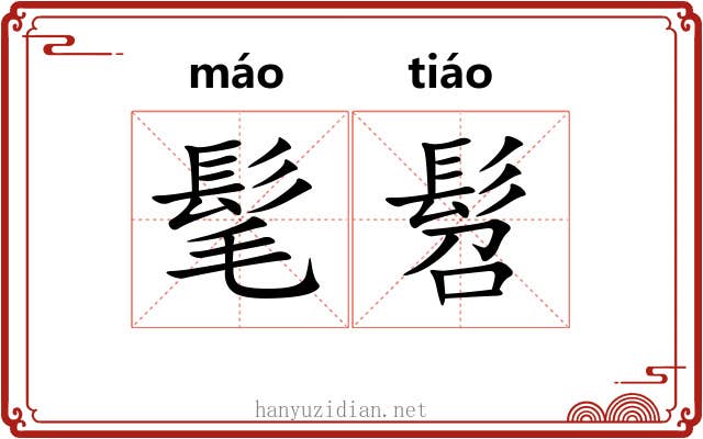髦髫