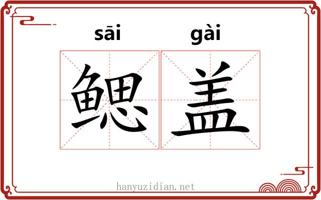 鳃盖 鳃盖