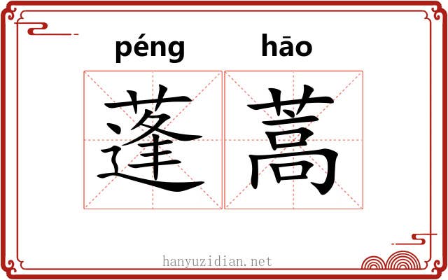 蓬蒿
