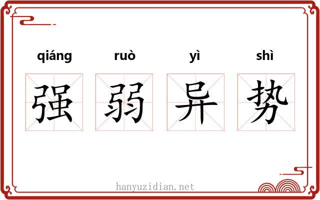 强弱异势