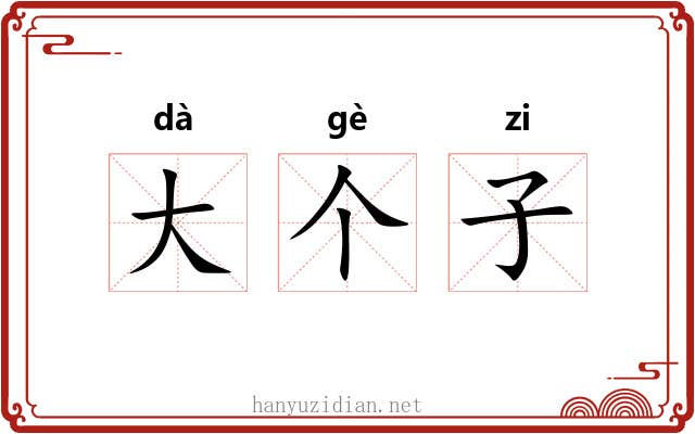 大个子