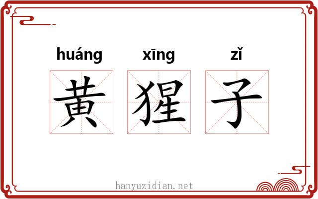 黄猩子 黄猩子