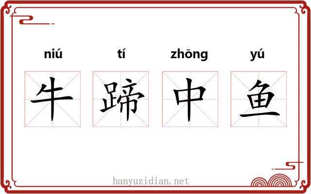 牛蹄中鱼