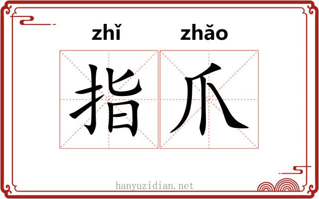 指爪 指爪