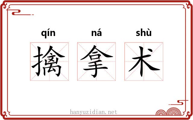 擒拿术 擒拿术