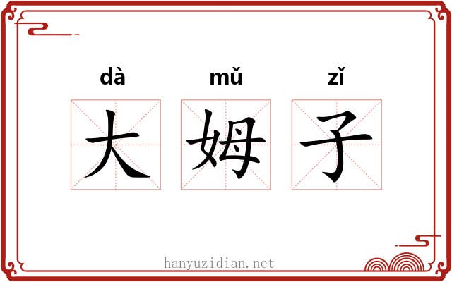 大姆子 大姆子