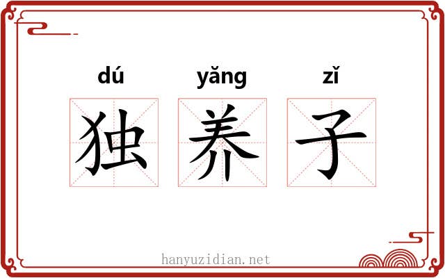 独养子 独养子