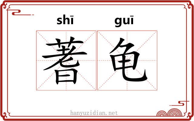 蓍龟