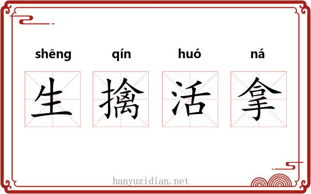 生擒活拿 生擒活拿